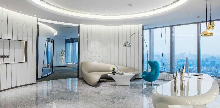 現(xiàn)代風格辦公室裝修效果圖