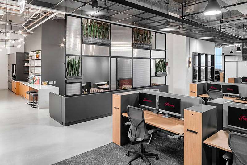 辦公室玻璃裝修效果圖