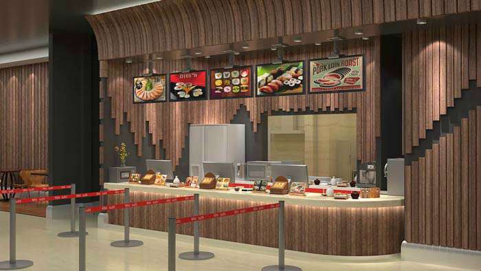 日式快餐廳裝修設(shè)計(jì)效果圖