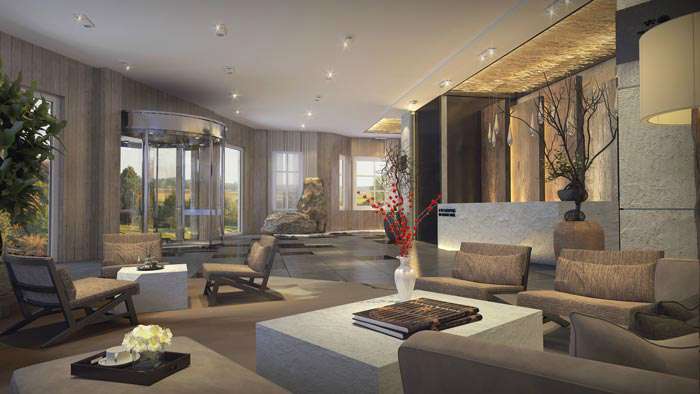 商務(wù)型酒店裝修設(shè)計效果圖