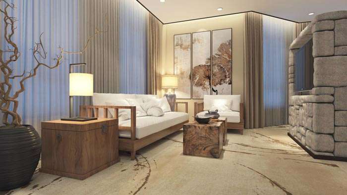 商務(wù)型酒店裝修設(shè)計效果圖