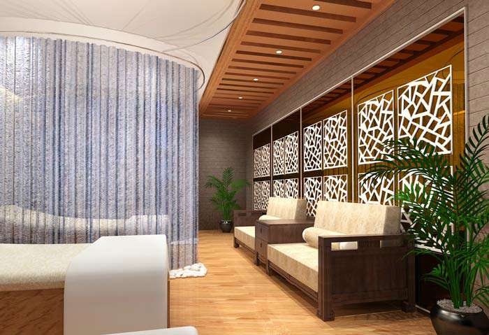 時尚養(yǎng)生館裝修設(shè)計效果圖