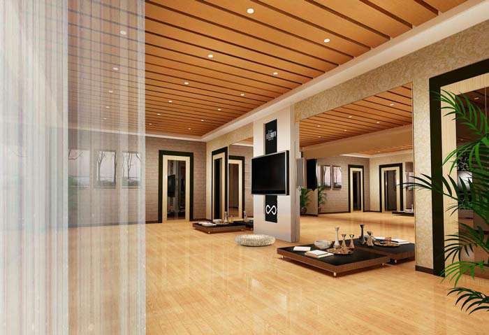 時尚養(yǎng)生館裝修設(shè)計效果圖