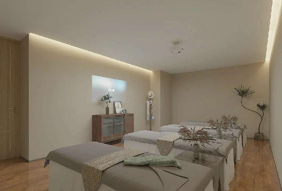 采耳養(yǎng)生館裝修設計效果圖