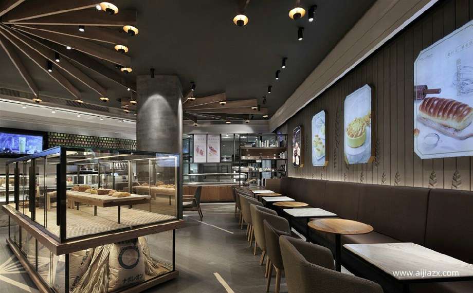 90平方烘焙店裝修設(shè)計效果