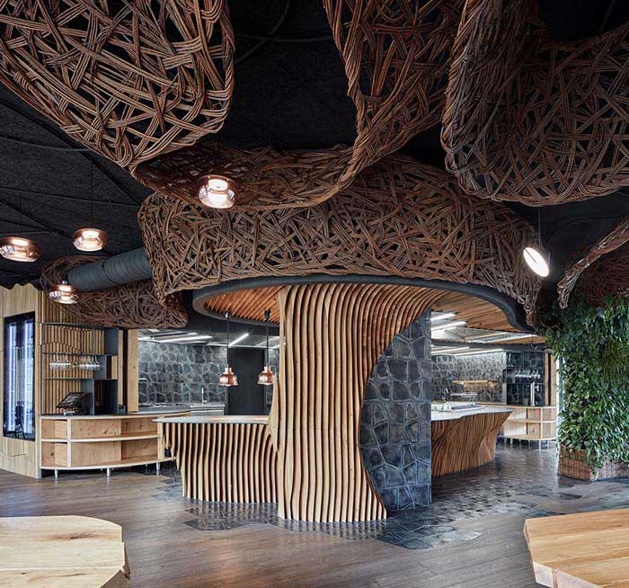 320m2鄭州金水區(qū)西餐廳設計效果圖