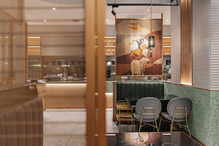 350m2鄭州火鍋店設(shè)計裝修效果圖