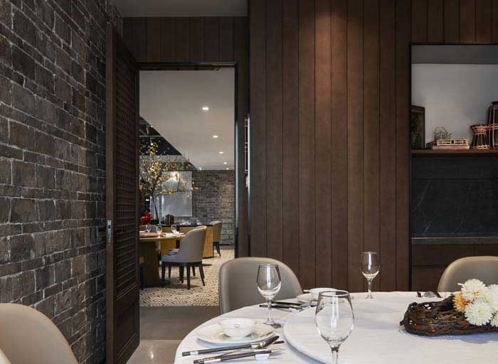 680m2鄭州中式餐廳設計效果圖