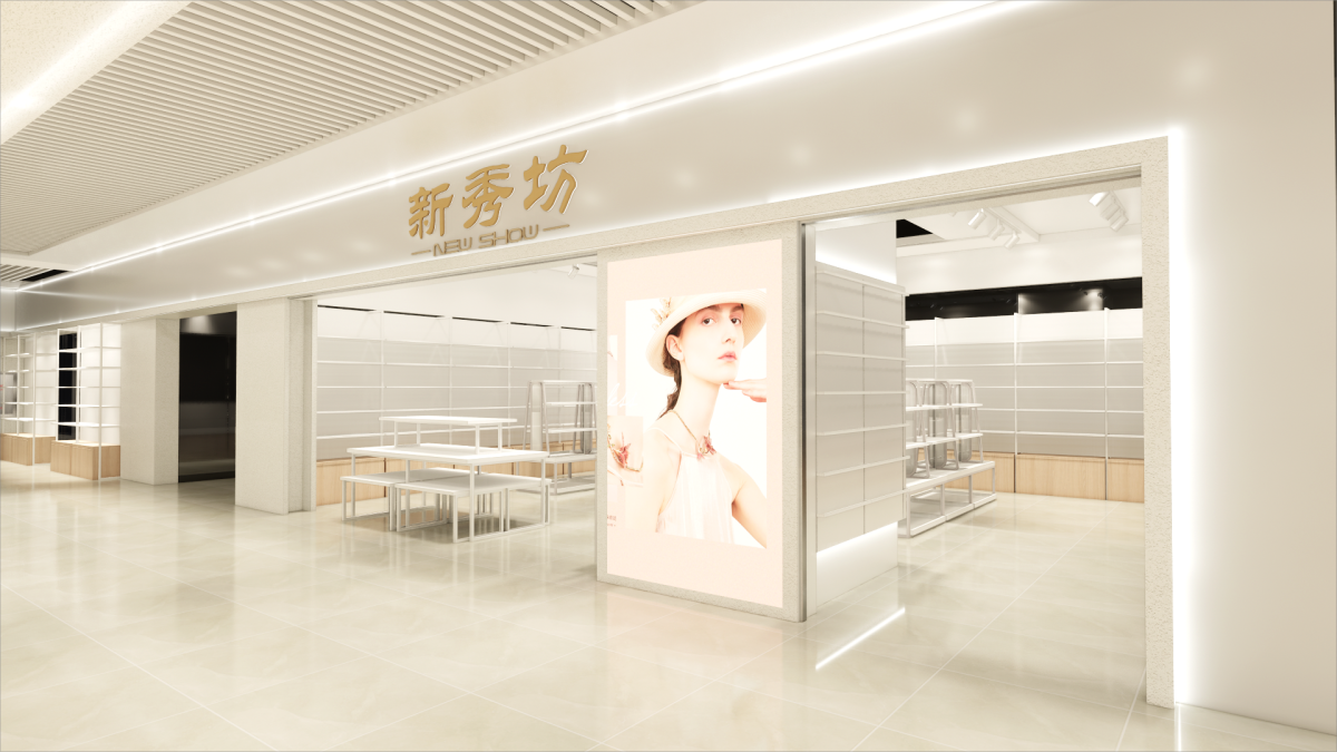 600平米女性飾品零售店面裝修設(shè)計效果圖