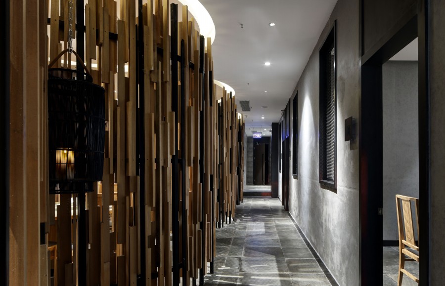 420平米中式酸菜魚(yú)餐館裝修設(shè)計(jì)效果圖