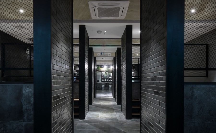 420平米中式酸菜魚(yú)餐館裝修設(shè)計(jì)效果圖