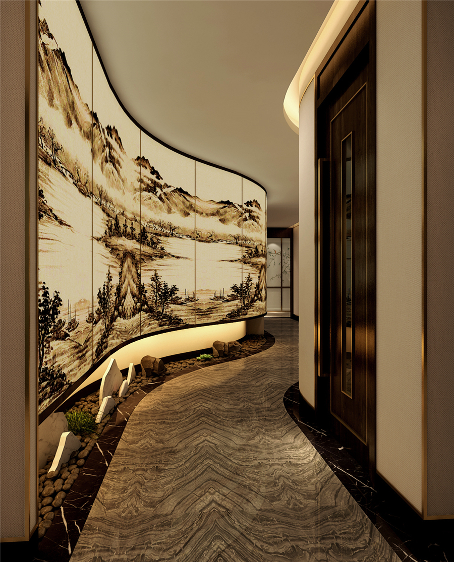 570平米足浴SPA會所裝修設計效果圖