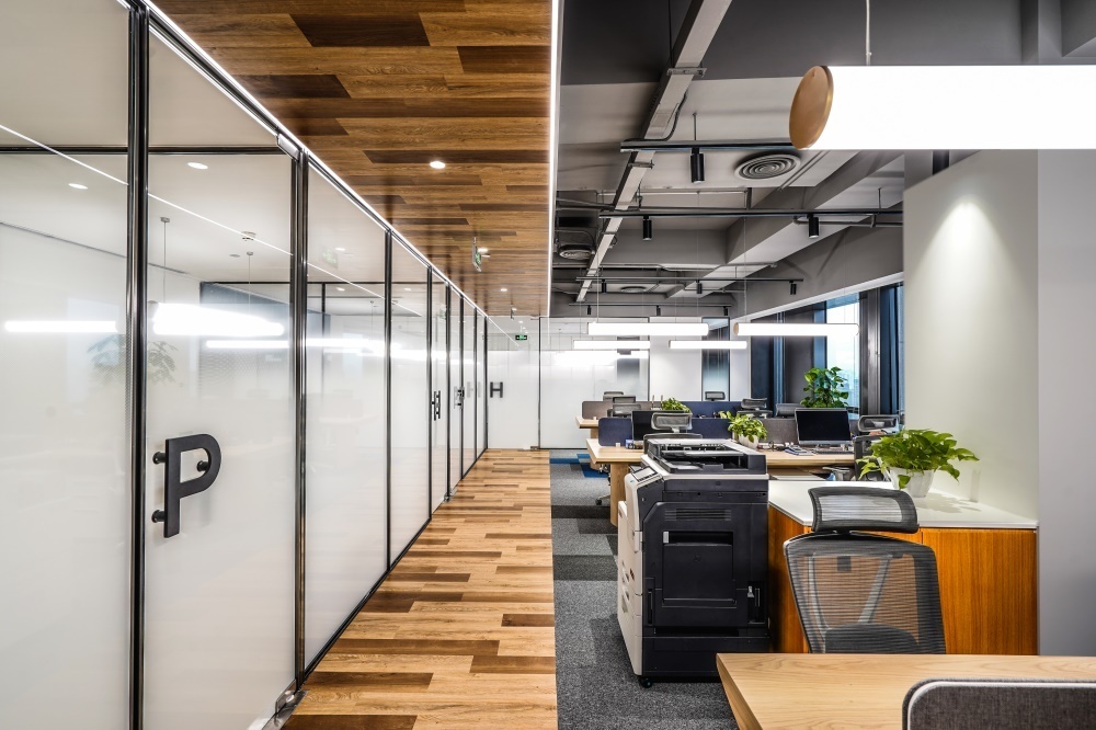 257平米辦公室設(shè)計效果圖鑒賞