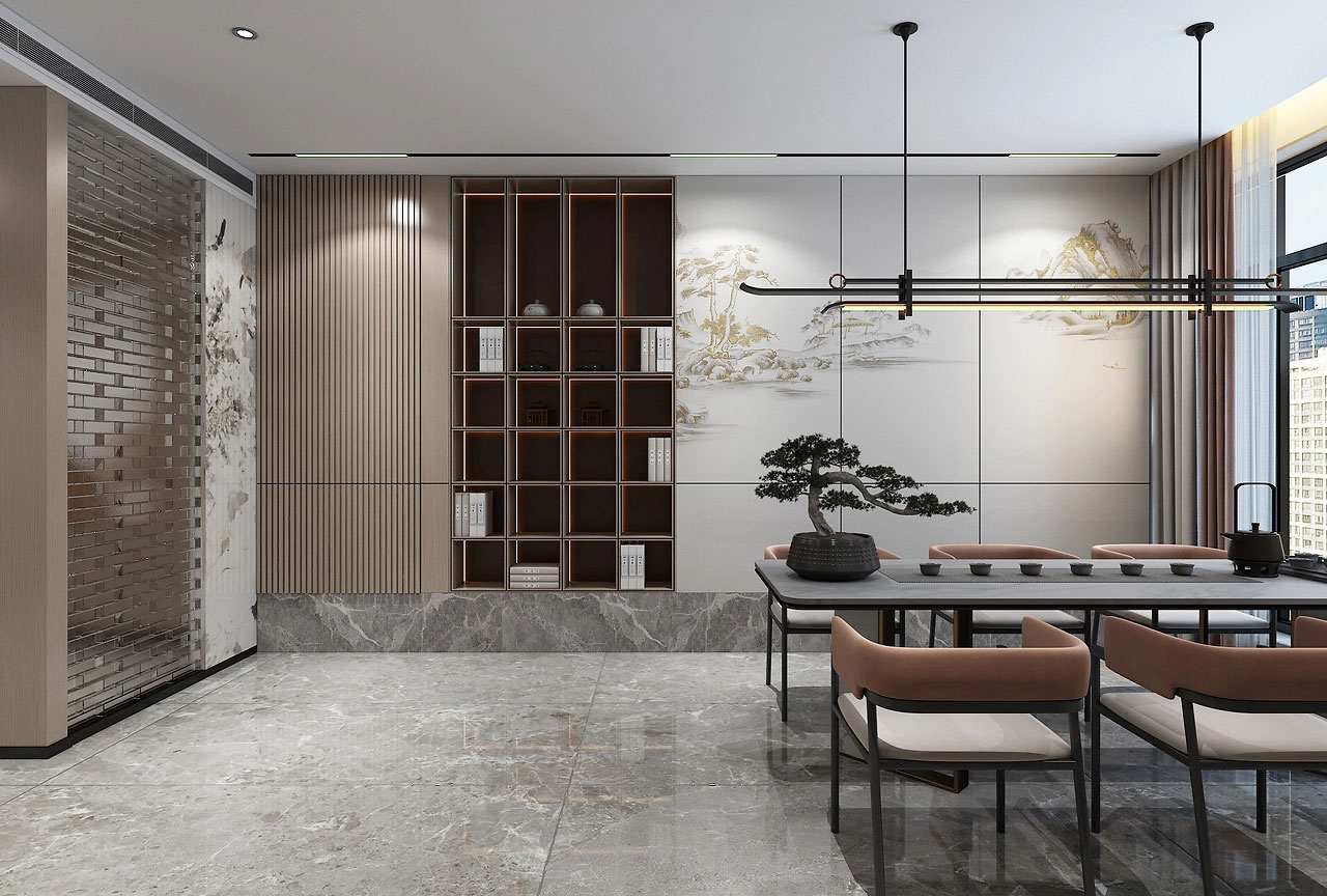 154平米董事長(zhǎng)辦公室裝修設(shè)計(jì)效果圖