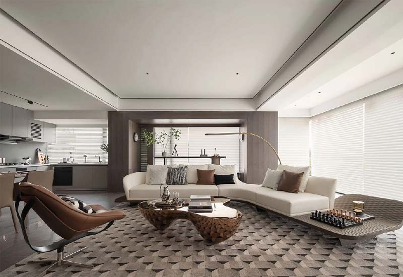 144平米美盛教育港灣家裝設(shè)計裝修效果圖