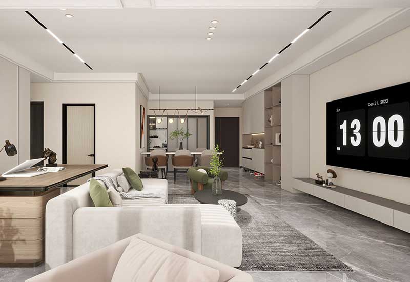 鄭州新房設計費用明細:裝修施工圖的收費標準