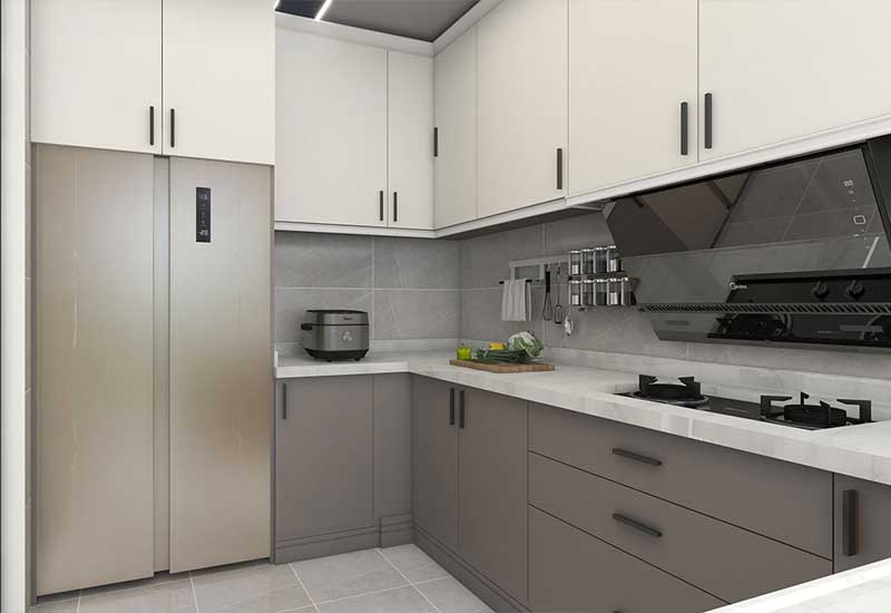 鄭州室內裝修設計：廚房瓷磚怎么選？防滑及 易清潔款式