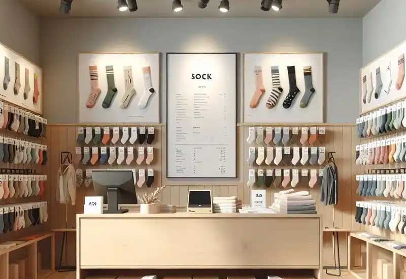 鄭州襪子配飾店裝修,收納空間決定經營效率