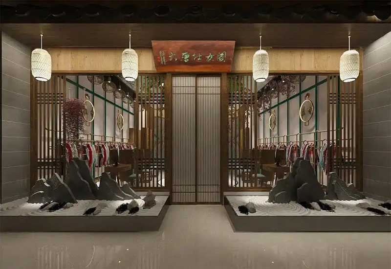 鄭州漢服店裝修設(shè)計,傳統(tǒng)文化元素的靈魂融入