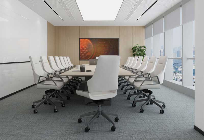 鄭州會議室裝修設計費:隔音效果及施工報價與材料選擇