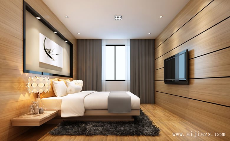 木質的兩居室現(xiàn)代風格裝修效果圖