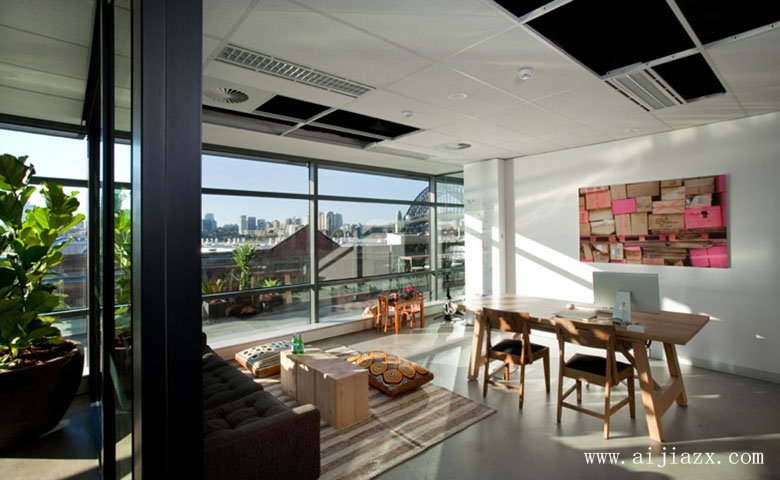 新潮創意型辦公室裝修效果圖