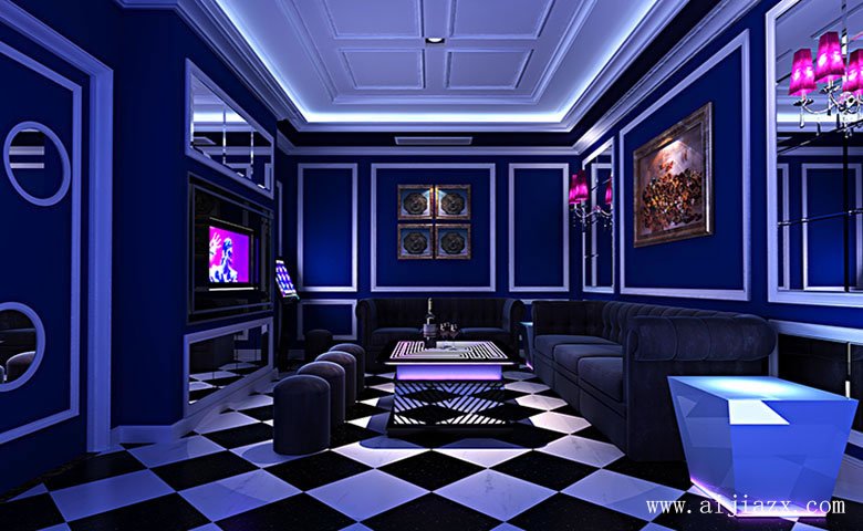 最受歡迎的時(shí)尚KTV包間裝修效果圖